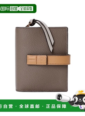 LOEWE 女士钱包 C660Z41X023589 SS2026 灰色 徽标钱包卡包