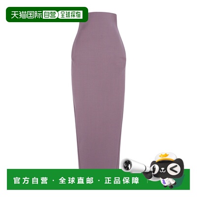 RICK OWENS 女士半身裙 AW2026 RP02F5364WST86紫色包臀裙