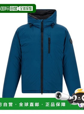 CANADA GOOSE 男士羽绒服 5078MB9387 AW2025 蓝色 Lodge 羽绒服