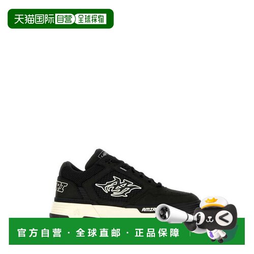 AMIRI 男士休闲鞋 AM426SN013BLACK AW2026 黑色 Black suede and