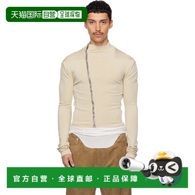 rick owens 瑞克 欧文斯 男士 驼色 Temple Gary 夹克 RU01F2774J
