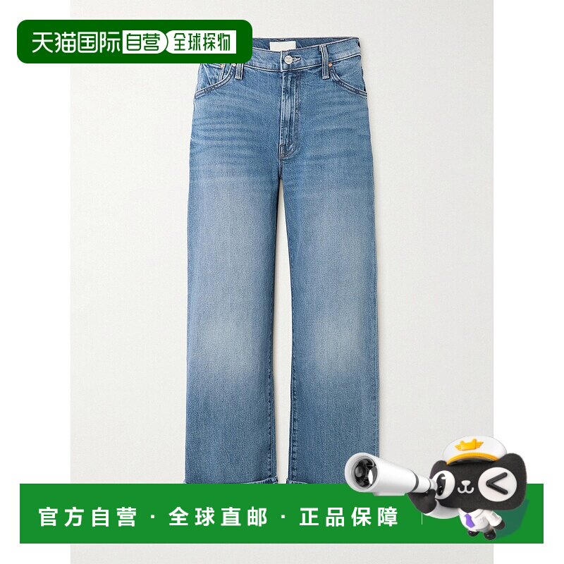 1h可退 潮奢 mother denim 女士 Dodger Flood 中腰牛仔裤 111382