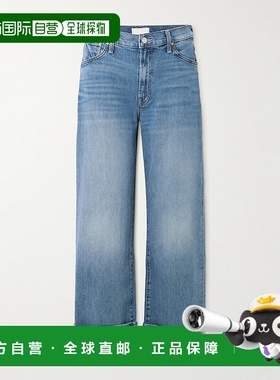 1h可退 潮奢 mother denim 女士 Dodger Flood 中腰牛仔裤 111382
