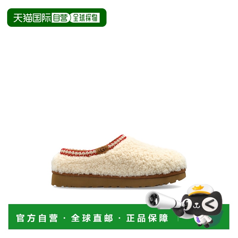 1h可退 UGG 女士拖鞋 11583560NAT CO 乳白色 Slides Tasman Maxi