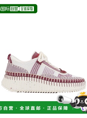 CHLOÉ 女士运动鞋 C22S579Y051J AW2025 白色 系带运动鞋