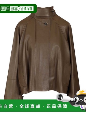 LOEWE 女士夹克 S359Y34LAA4110 SS2026 绿色 SHORT PARKA