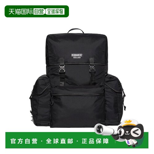 DSQUARED2 男士双肩包 BPM0077168053742124BLACK 【付后1h可退】