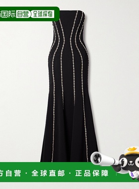 1h可退 潮奢 Jenny Packham 女士 抹胸精饰绉纱礼服 ZBD115Lliquo