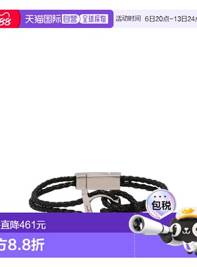 1h可退 SALVATORE FERRAGAMO 男士手链手镯 712422770141 SS2026
