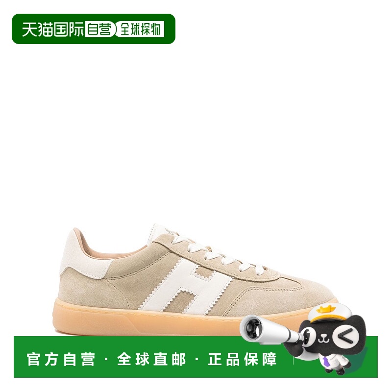1h可退 HOGAN 男士运动鞋 HXM6470FB60U3U975D SS2025 棕色