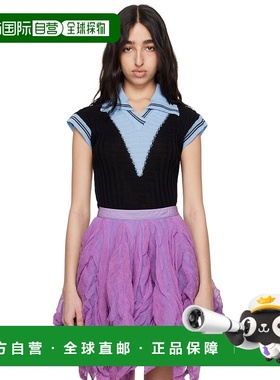 1h可退 潮奢 kiko kostadinov 女士 蓝色 & 黑色 Quimby Sleevele