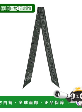 LONGCHAMP 女士围巾 51044GSOP95 AW2025 黑色 法式头巾头带