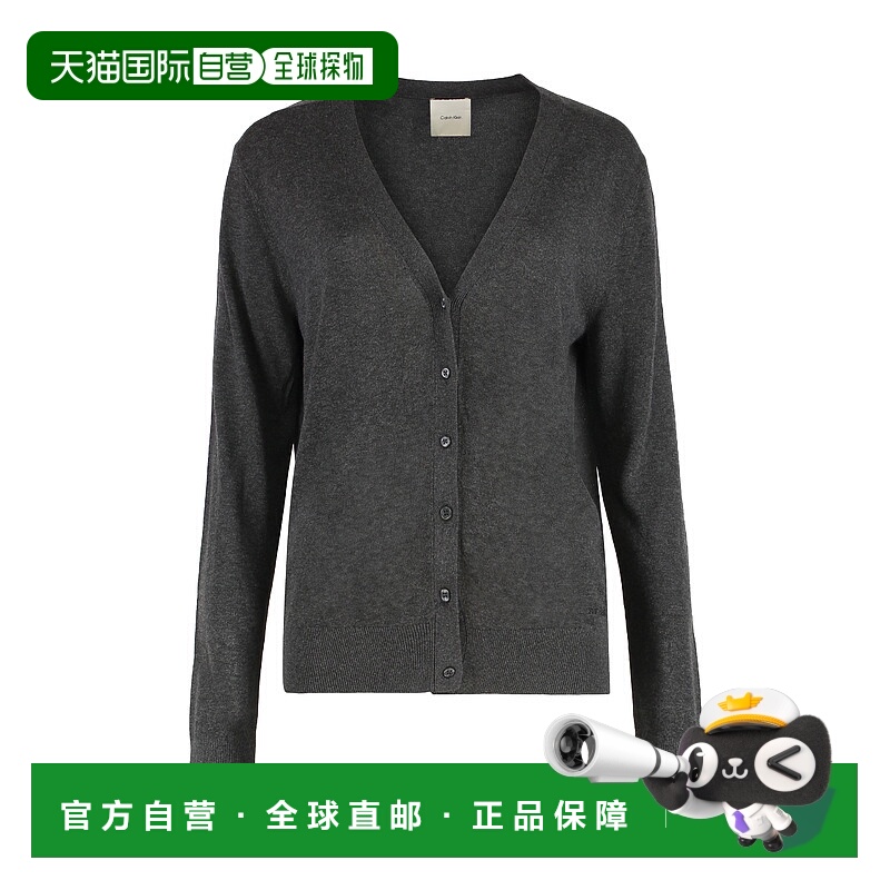 1h可退 CALVIN KLEIN 女士针织衫 LV044C346GP7I AW2025 灰色