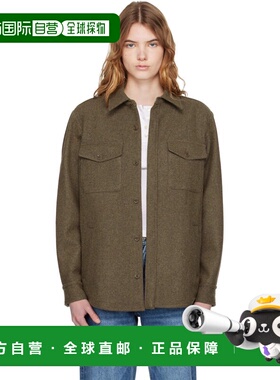 1h可退 潮奢 A.P.C. 女士 绿色衬衫 WVBEKF01569 舒适时尚