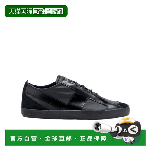 DIESEL 男士运动鞋 Y03656PR131H1669 AW2026 黑色 S-Slante-D低