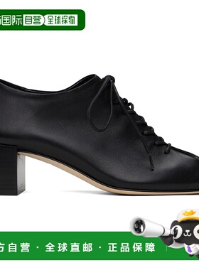 1h可退 潮奢 aeyde 女士 黑色 Cosima Nappa Leather 中跟鞋 A11P