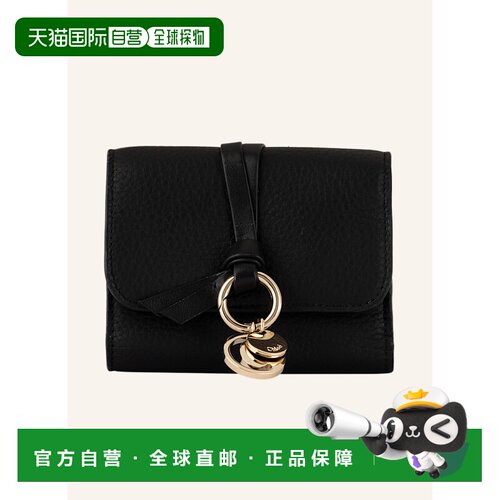 1h可退 CHLOÉ 女士钱包 100121566513001 CO 黑色 Wallet ALPHABE