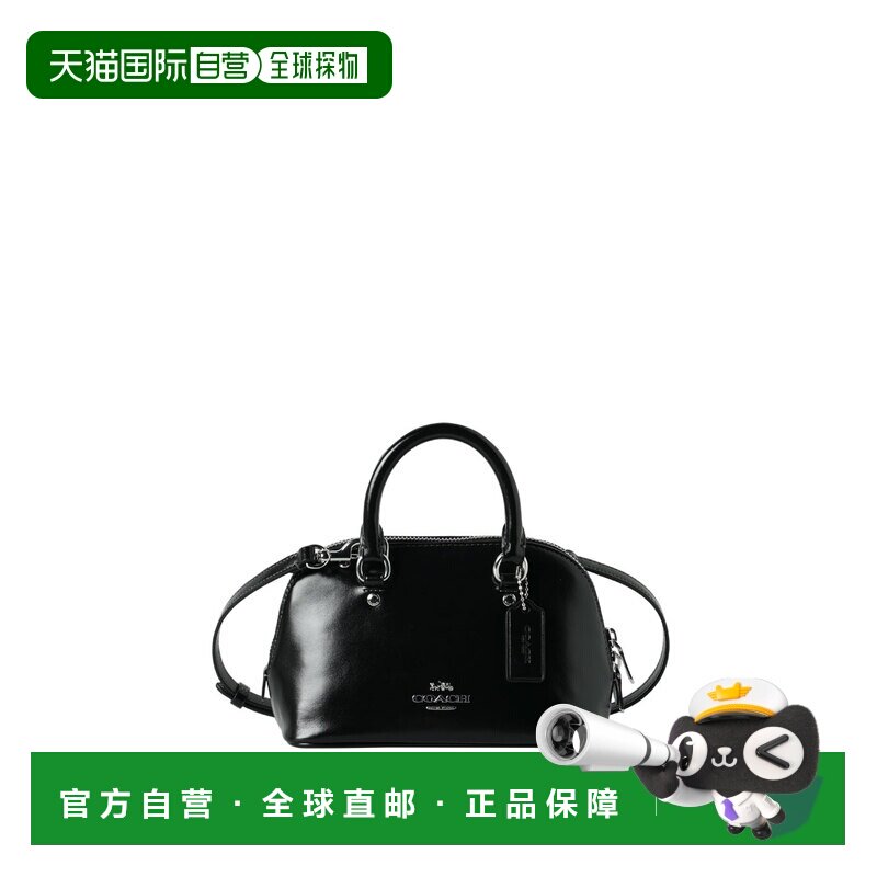 自营 COACH蔻驰奥莱款SATCHEL LARA22皮质单肩斜挎手提包CEA01