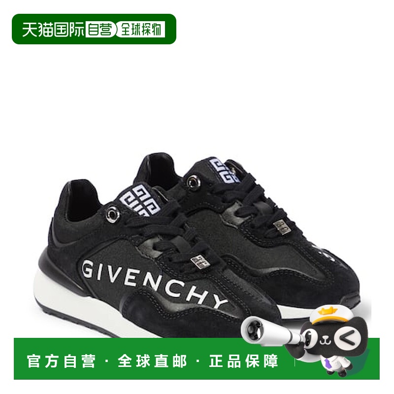 1h可退 潮奢 Givenchy 纪梵希 男童 徽标牛皮,绒面革帆布运动鞋童