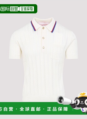 VALENTINO 男士POLO衫 6V3KP03PAPC581 SS2025 白色