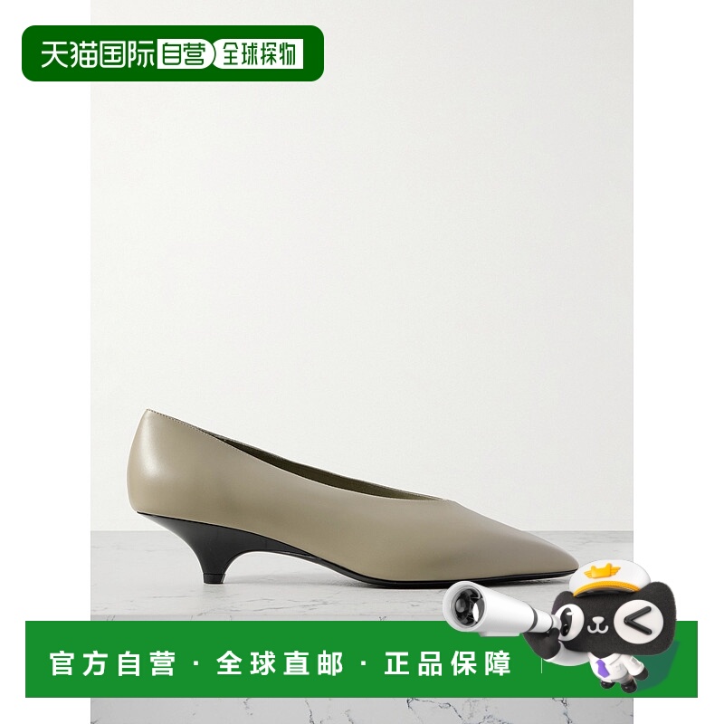 1h可退 潮奢 Loro Piana 诺悠翩雅 女士 Rebecca 皮质浅口鞋 FAP4