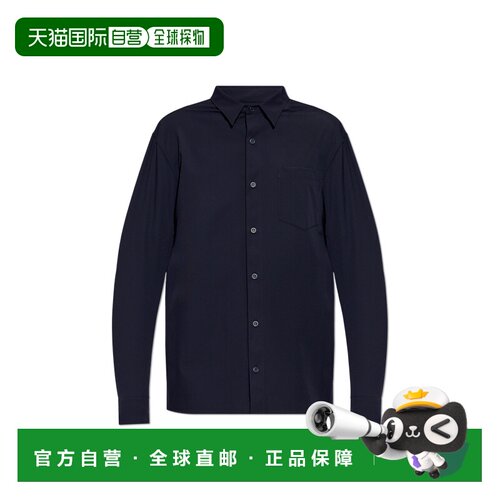 PAUL&SHARK 男士衬衫 264132740013 SS2026 深蓝色 Shirt with po