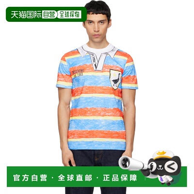 潮奢 Moschino 莫斯奇诺 男士 多色 Sport Inspired T恤 261ZZ072