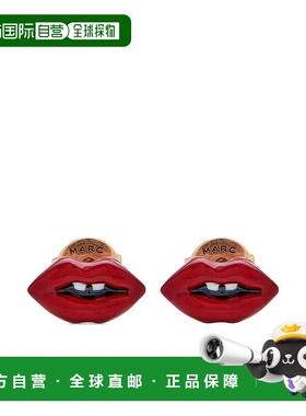 MARC JACOBS 女士耳饰 2R5JER001J47627 SS2026 银色耳钉耳环