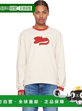 1h可退 潮奢 Bluemarble 男士 灰白色 Flame T 恤 TS49JE36B24