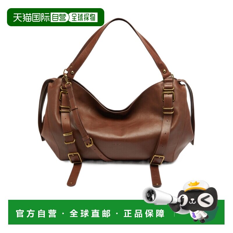 DIESEL 男士手提包 X10960P9497T2224 AW2026 棕色 D-One-Large图片