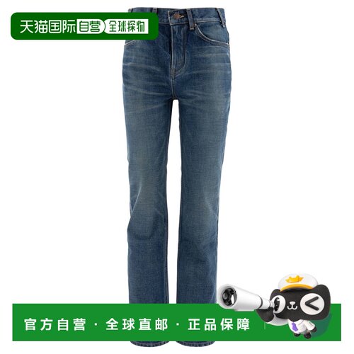 CELINE 女士牛仔裤 2N48A930F07DU CO 蓝色 Françoise Straight l