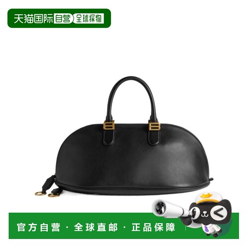 BALENCIAGA 女士手提包 8680742ACJS1000 SS2026 黑色斜挎包