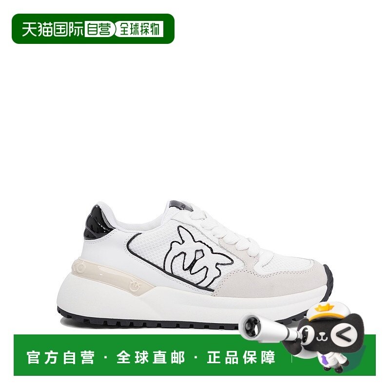 PINKO 女士运动鞋 SS0055P074ZZ1 SS2025 白色 Gem Sneakers