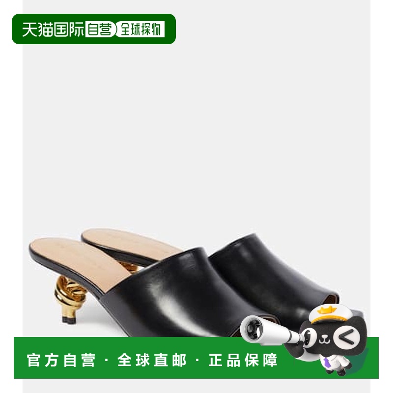 1h可退 潮奢 Bottega Veneta 葆蝶家 女士 45 打结皮质凉拖