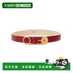 女士腰带 Leather 1005786DV3T1RB3V 红色 belt SS2025 VERSACE