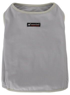 mont-bell 男士背心 1134355LGY CO 灰色 Dog Cooling Vest Small