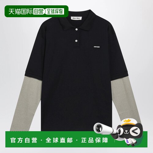 MIU MIU 女士T恤 MJL076OOO17ORF0UD9 AW2026 蓝色