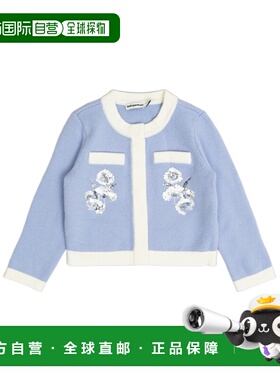 1h可退 SELF-PORTRAIT 女童针织衫 AW25726CBLUE AW2025 蓝色