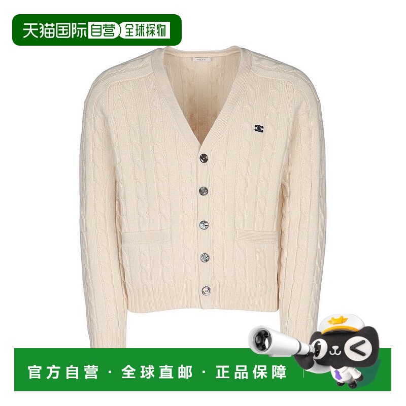 1h可退 潮奢 Celine 思琳 男士 羊绒长袖开衫 2AD5G362W