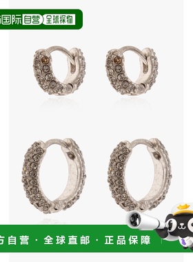 ALL SAINTS 女士耳饰 37410124SLV016 CO 银色 Set of brass earr