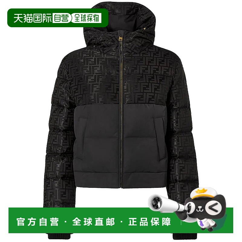 1h可退 FENDI 女士夹克 FAN225AT91F0GME AW2025 黑色 GIACCA