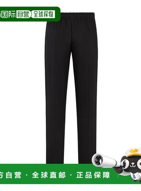 DIOR 男士休闲裤 513C131A6472C989 SS2025 黑色 Icon刺绣运动裤