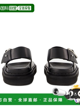 Ami Paris 男士凉鞋 USV303AL0097001 SS2025 黑色