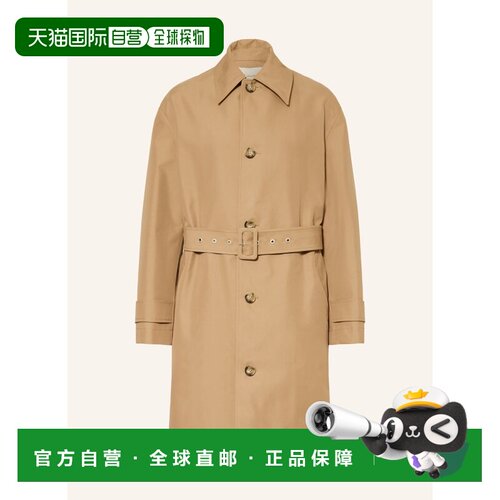 1h可退 Ami Paris 男士大衣 100306353612000 CO 浅棕色 Trench c
