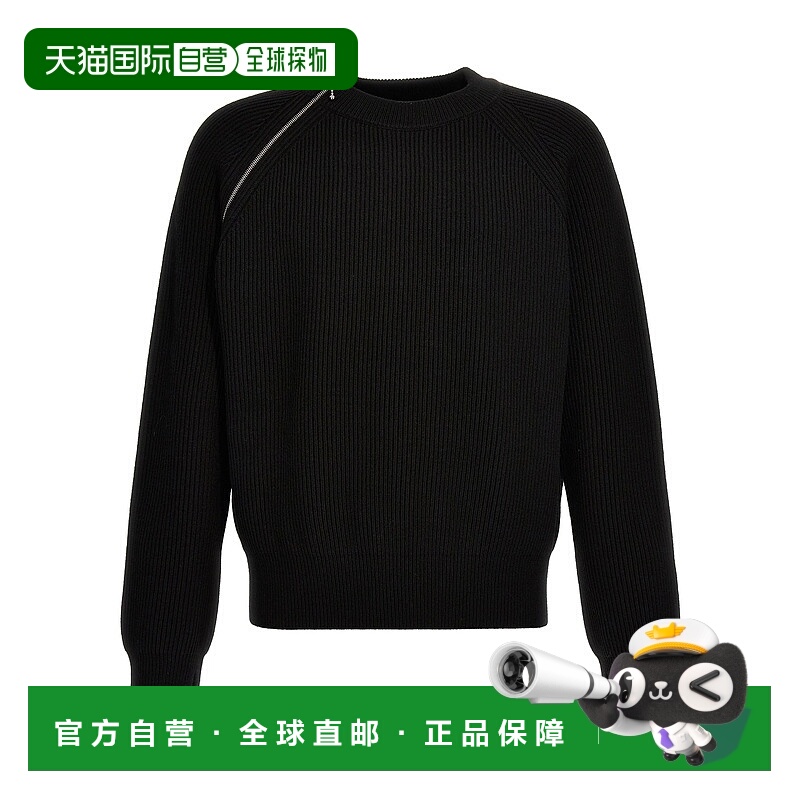 1h可退 BURBERRY 男士针织毛衣 8083175BLACK SS2024 黑色 BURBER