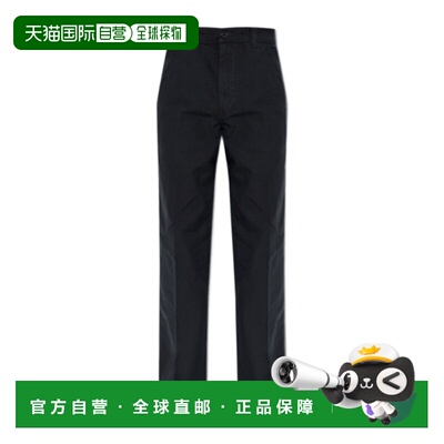 DIESEL 男士正装裤 A229660DLCM9XX AW2026 黑色 腰带环休闲裤