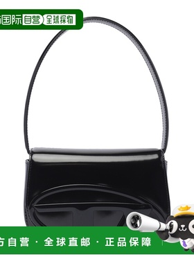 DIESEL 女士斜挎包 X08396PS202T8013 CO 黑色