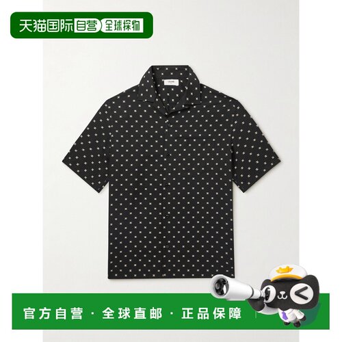 Celine 思琳 男士 短袖衬衫 2C946387Z black黑色 舒适时尚