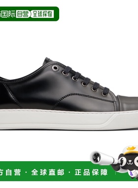 1h可退 潮奢 Lanvin 朗雯 男士 黑色 DBB1 Gradation Leather 运