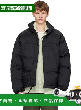 1h可退 潮奢 Y-3 男士 黑色 Puffer 羽绒夹克 JX7282